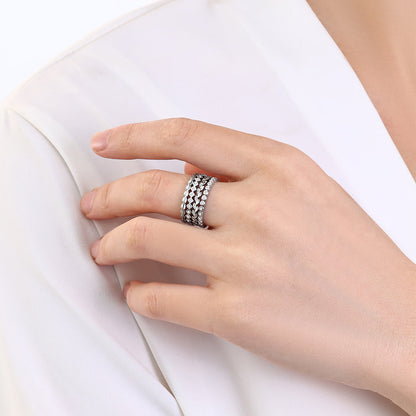 Mint & Lily Dainty Gold Mini Ring Set