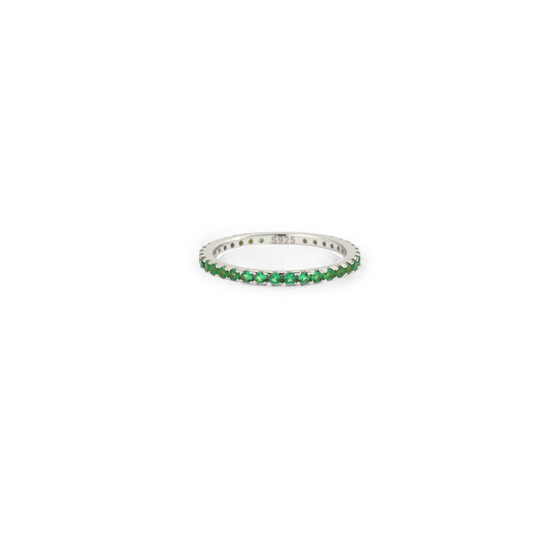 Mint & Lily May Birthstone Eternity Stacking Ring