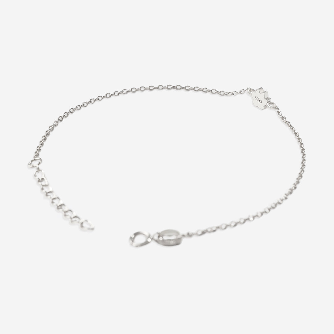 Mint & Lily Tiny Pawprint Bracelet