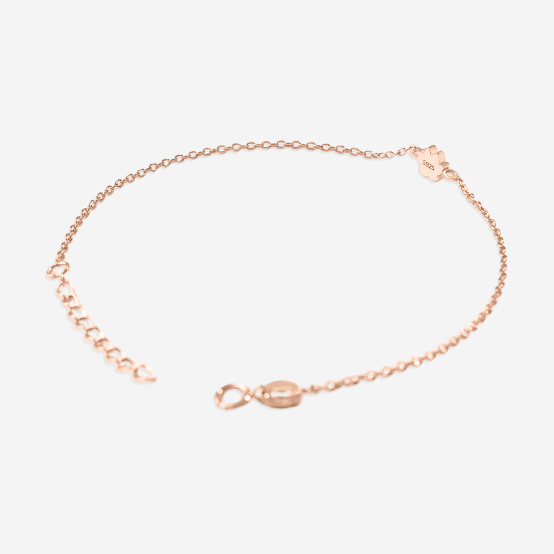 Mint & Lily Tiny Pawprint Bracelet