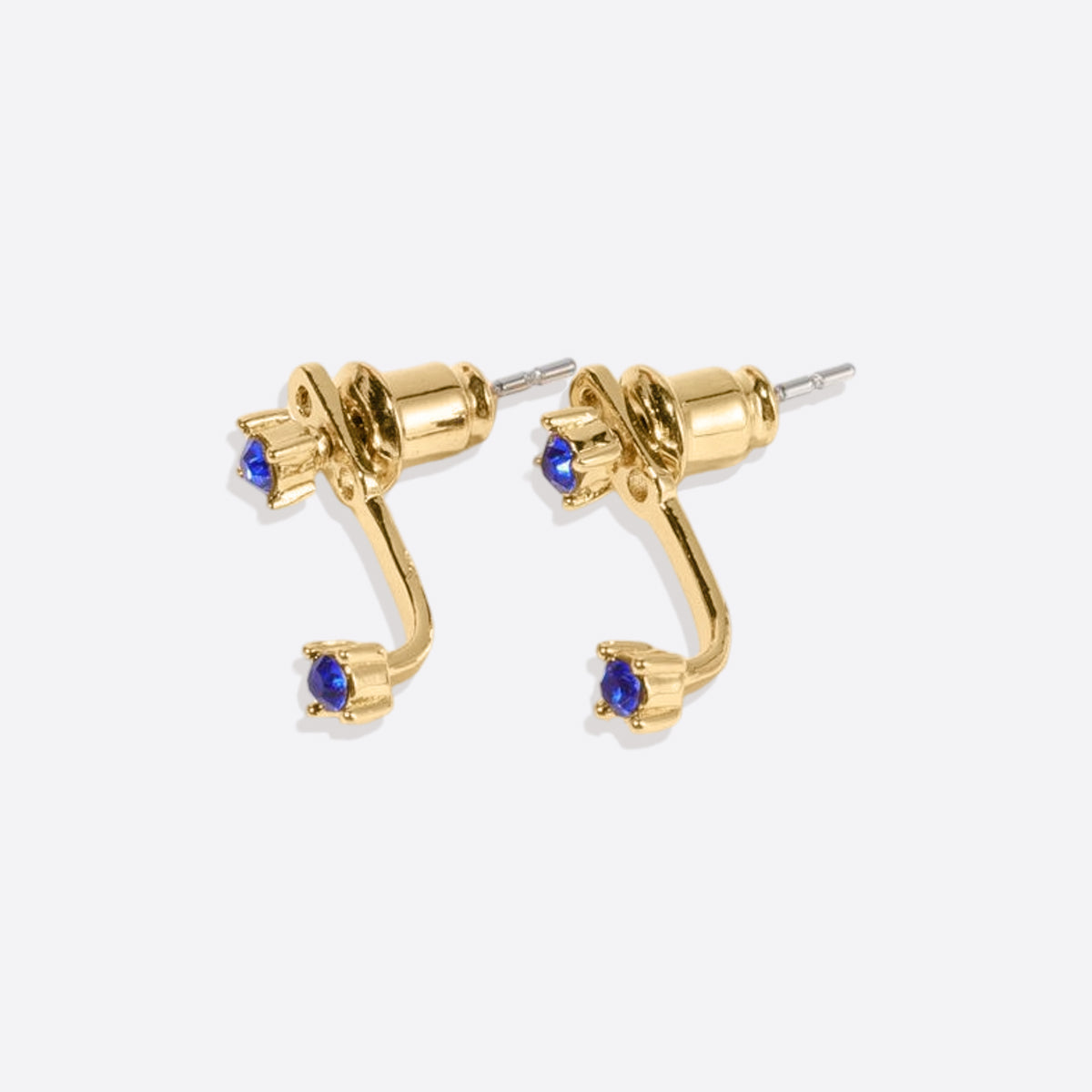 Mint & Lily Birthstone Drop Ear Jacket Earrings