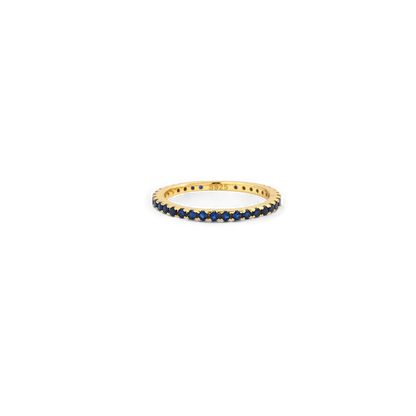 Mint & Lily September Birthstone Eternity Stacking Ring