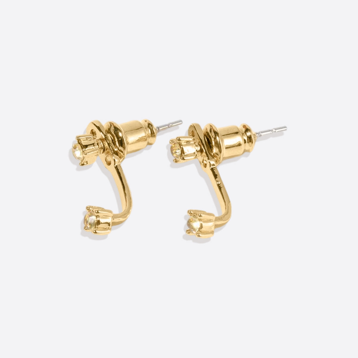 Mint & Lily Birthstone Drop Ear Jacket Earrings