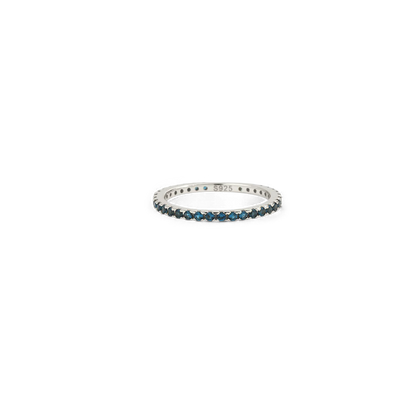 Mint & Lily December Birthstone Eternity Stacking Ring