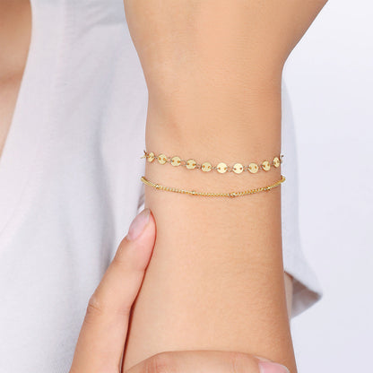 Mint & Lily Poppy Stacking Bracelet Set