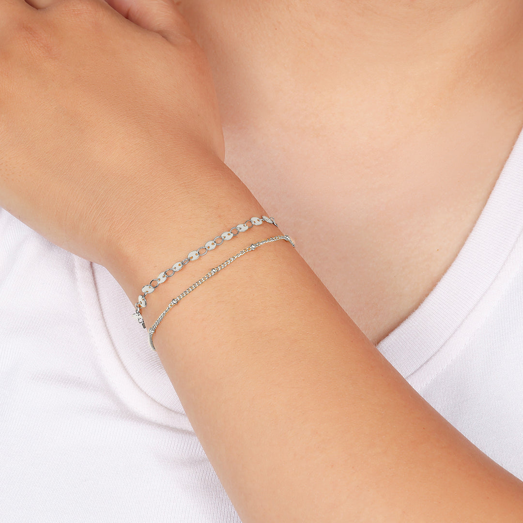 Mint & Lily Poppy Stacking Bracelet Set