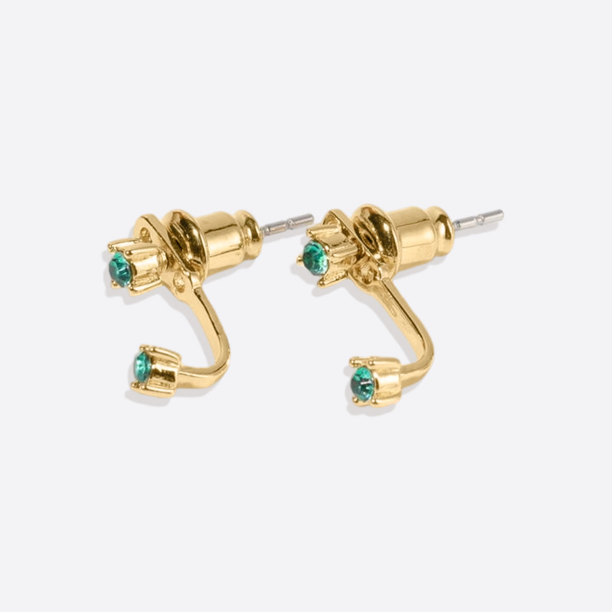 Mint & Lily Birthstone Drop Ear Jacket Earrings