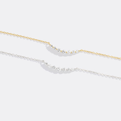 Mint & Lily Classic Arc Diamond Necklace