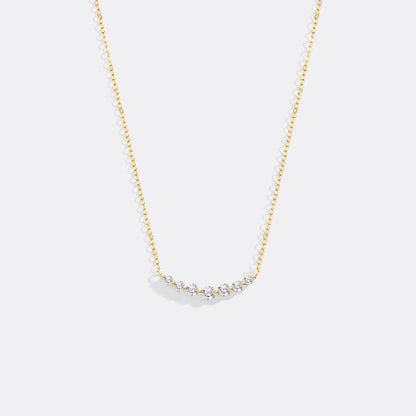 Mint & Lily Classic Arc Diamond Necklace