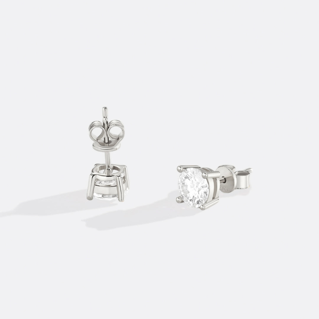 Mint & Lily Classic Diamond Stud Earrings