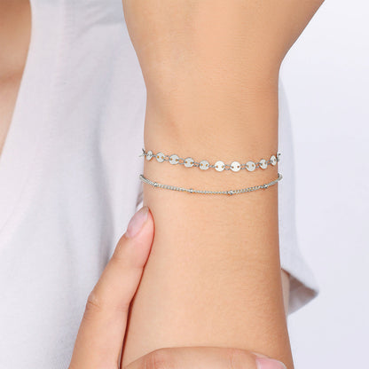 Mint & Lily Poppy Stacking Bracelet Set