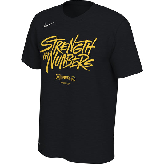 Nike Men's NBA Gs Warriors 2019 Playoffs Bound Mantra Dri-Fit Tee