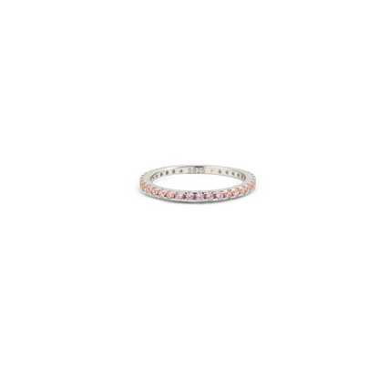 Mint & Lily October Birthstone Eternity Stacking Ring