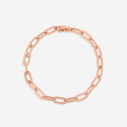Mint & Lily Open Link Paperclip Chain Bracelet
