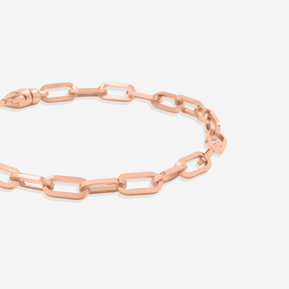 Mint & Lily Open Link Paperclip Chain Bracelet