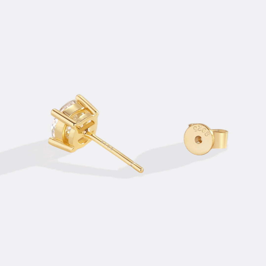 Mint & Lily Classic Diamond Stud Earrings