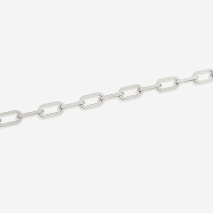 Mint & Lily Open Link Paperclip Chain Bracelet