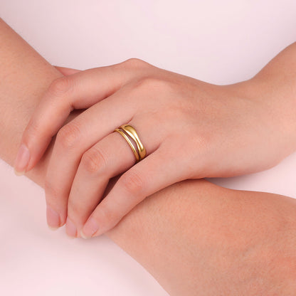 Mint & Lily Mind The Gap Ring