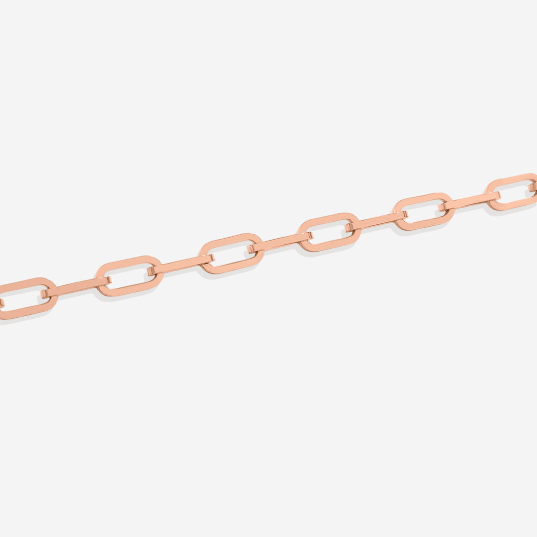 Mint & Lily Open Link Paperclip Chain Bracelet
