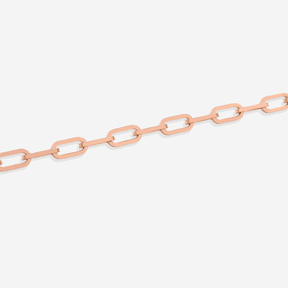 Mint & Lily Open Link Paperclip Chain Bracelet