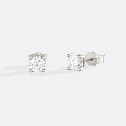 Mint & Lily Classic Diamond Stud Earrings