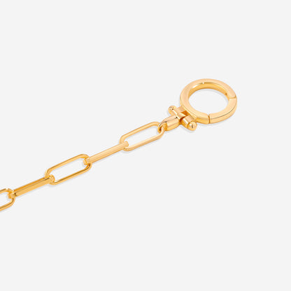 Mint & Lily Mint Paperclip Bracelet