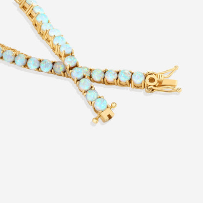 Mint & Lily Blue Opal Tennis Bracelet
