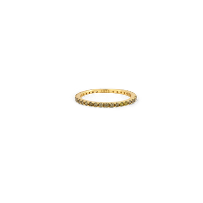 Mint & Lily August Birthstone Eternity Stacking Ring