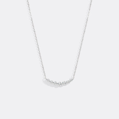 Mint & Lily Classic Arc Diamond Necklace