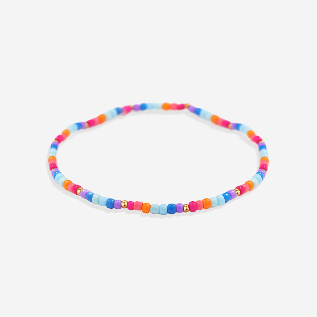 Mint & Lily Summer Beaded Bracelet Stacking Set