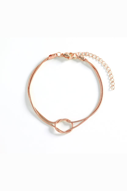 Mint & Lily Dainty Knot Bracelet
