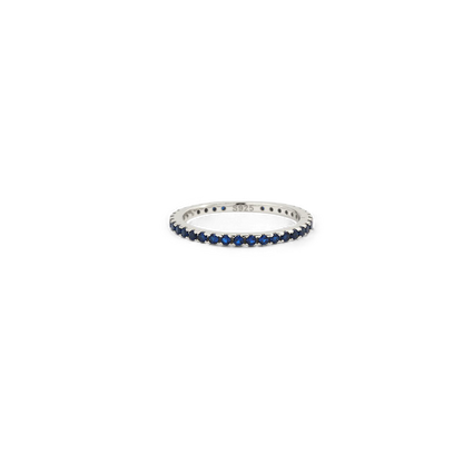 Mint & Lily September Birthstone Eternity Stacking Ring