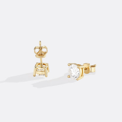 Mint & Lily Classic Diamond Stud Earrings