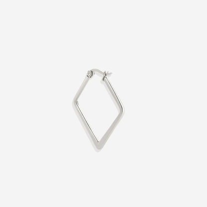 Mint & Lily Geometric Girl Boss Hoop Earrings