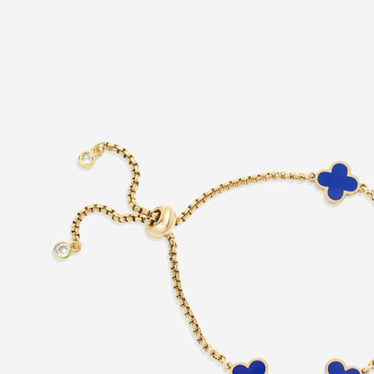 Mint & Lily Clover Enamel Bracelet