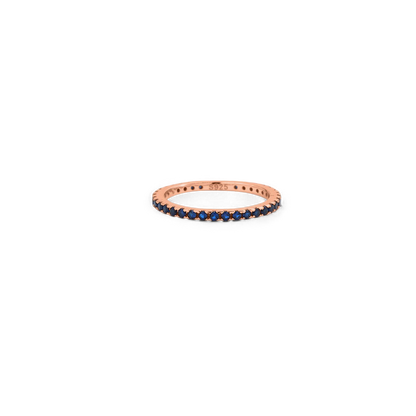 Mint & Lily September Birthstone Eternity Stacking Ring
