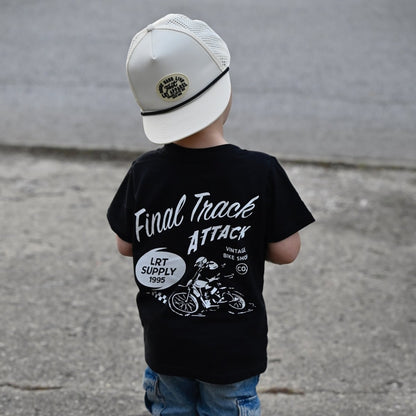 Final Track Attack Tee - Black
