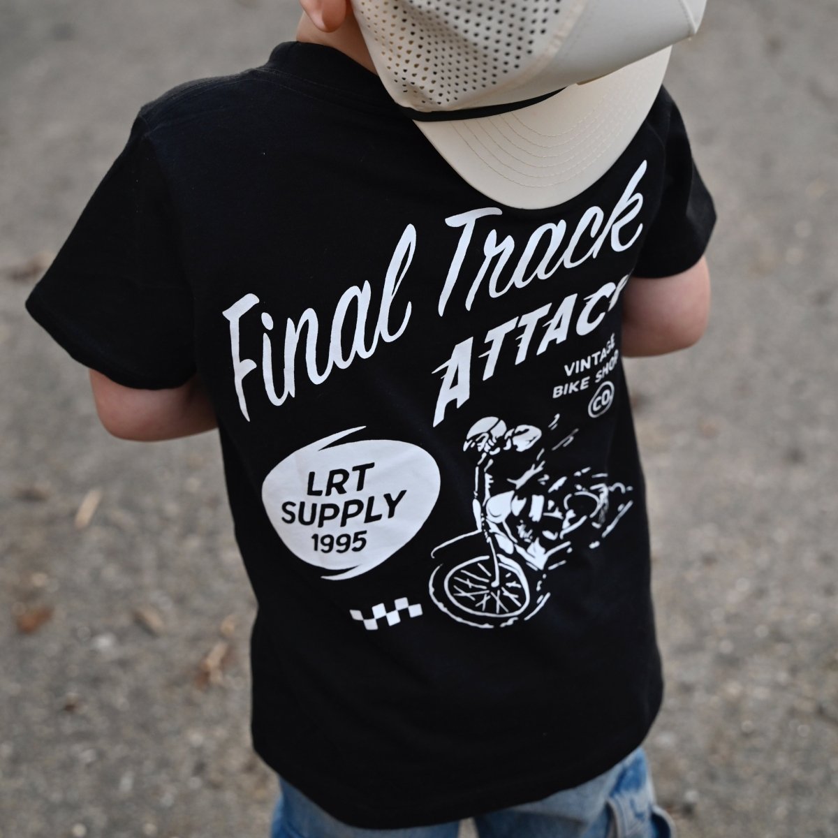 Final Track Attack Tee - Black