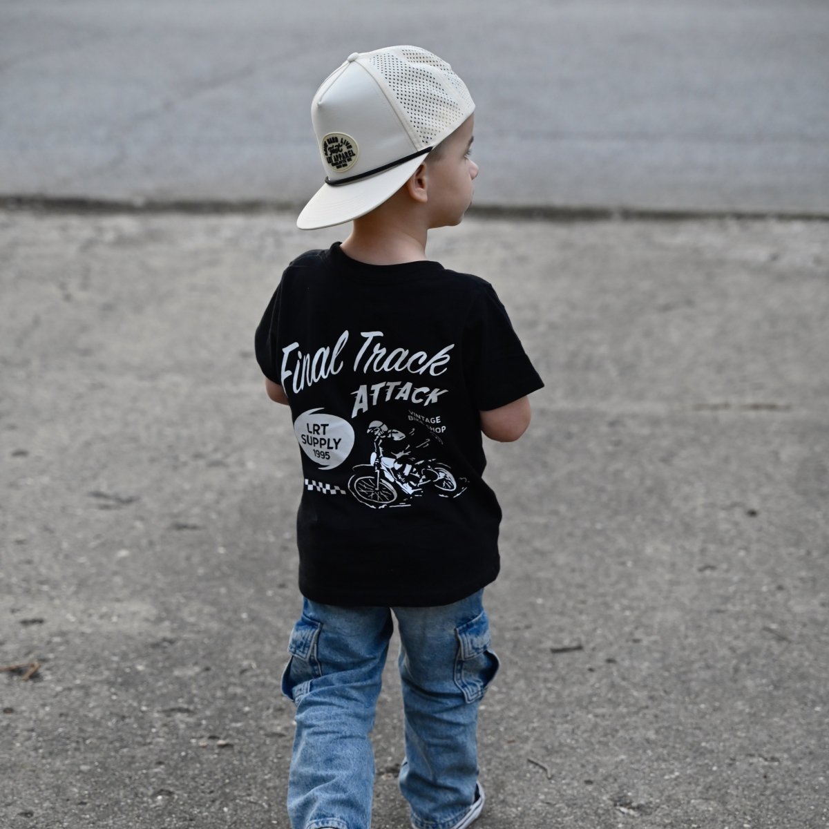 Final Track Attack Tee - Black