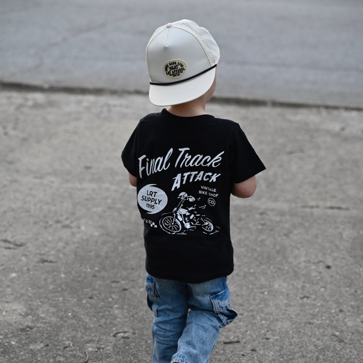 Final Track Attack Tee - Black