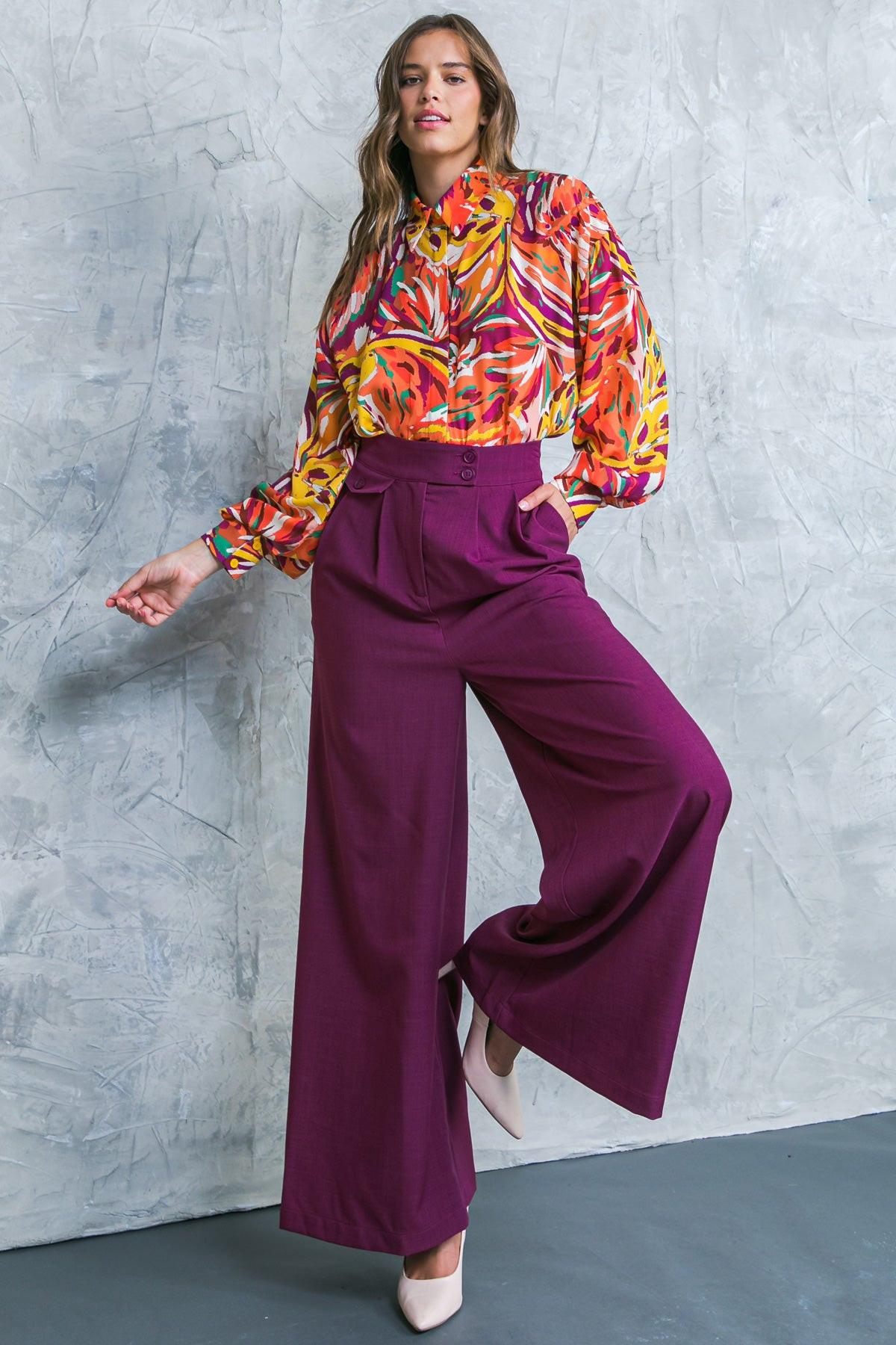 Delicate Feelings Woven Pants