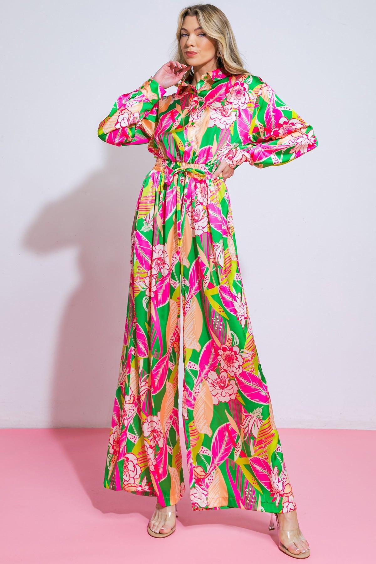 Blooming Hope Woven Jumpsuit