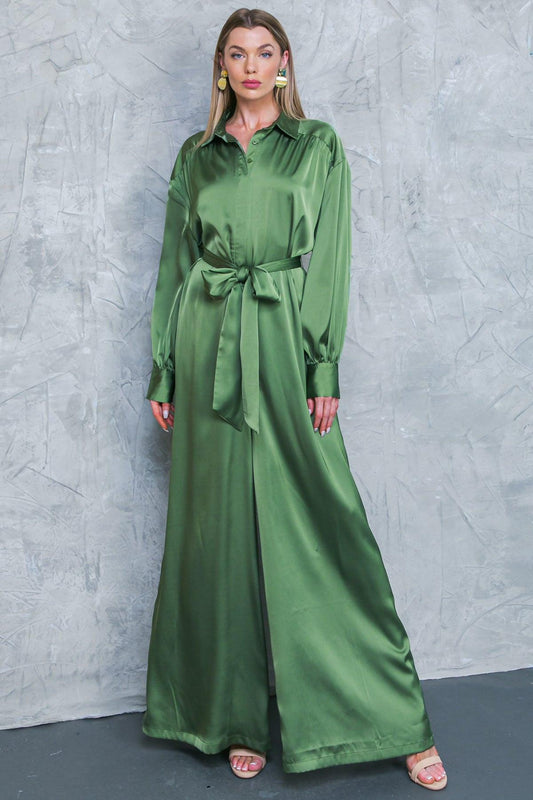 Like Fine Art Woven Jumpsuit