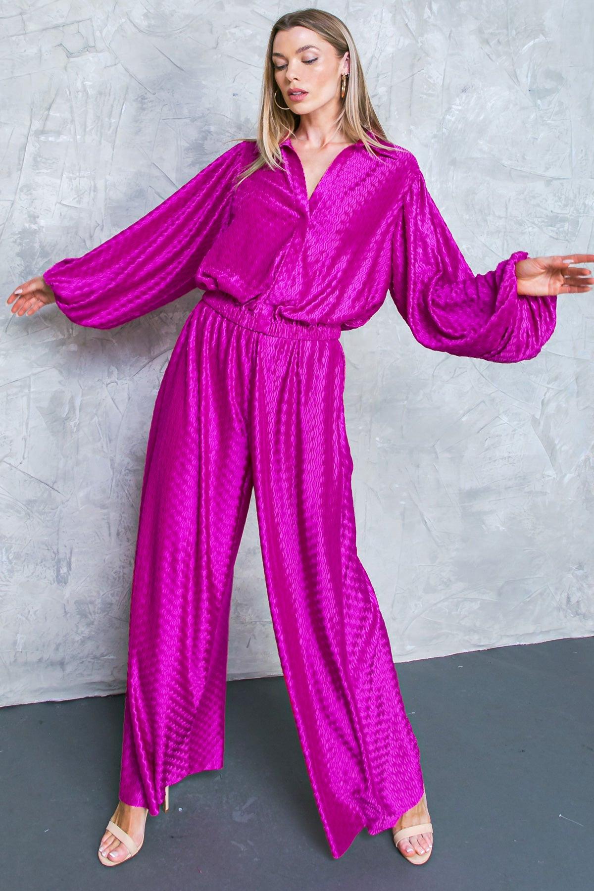 Regal Romance Woven Pants