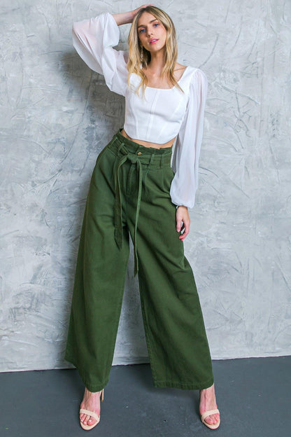 Big Moment Twill Pants