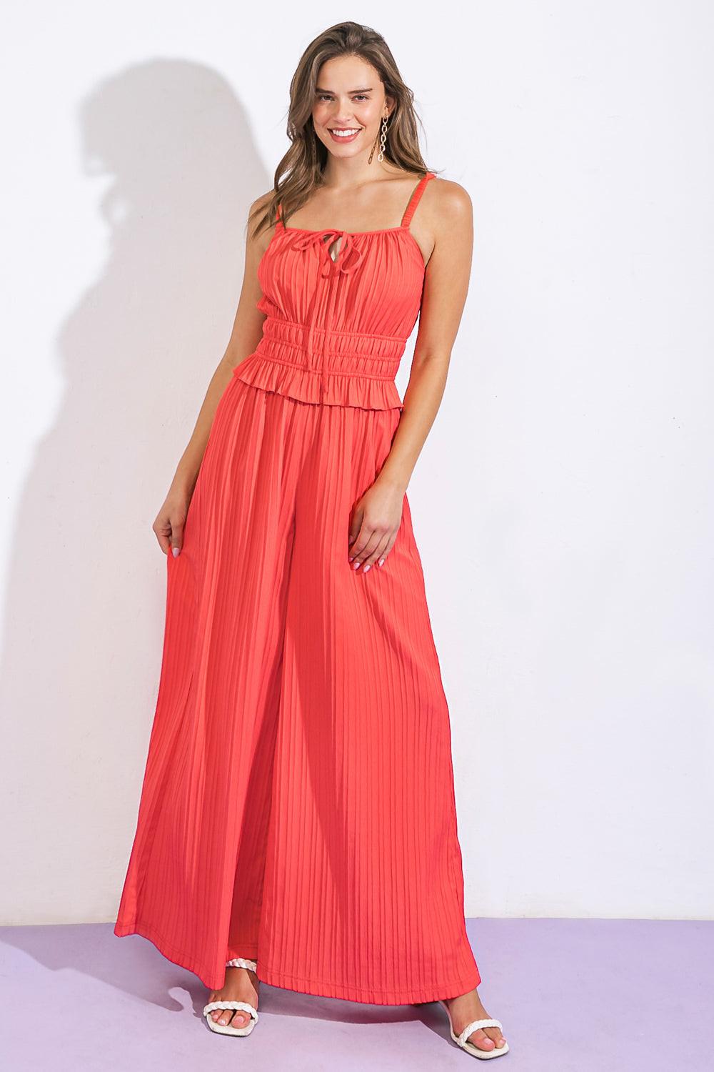 Within My Heart Woven Jumpsuit