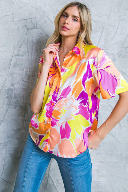 Hello Aroha Woven Top