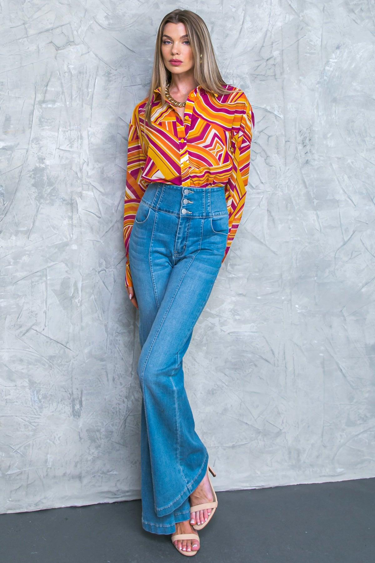 Lively Cham Woven Top