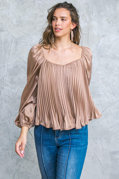 No More Drama Woven Top