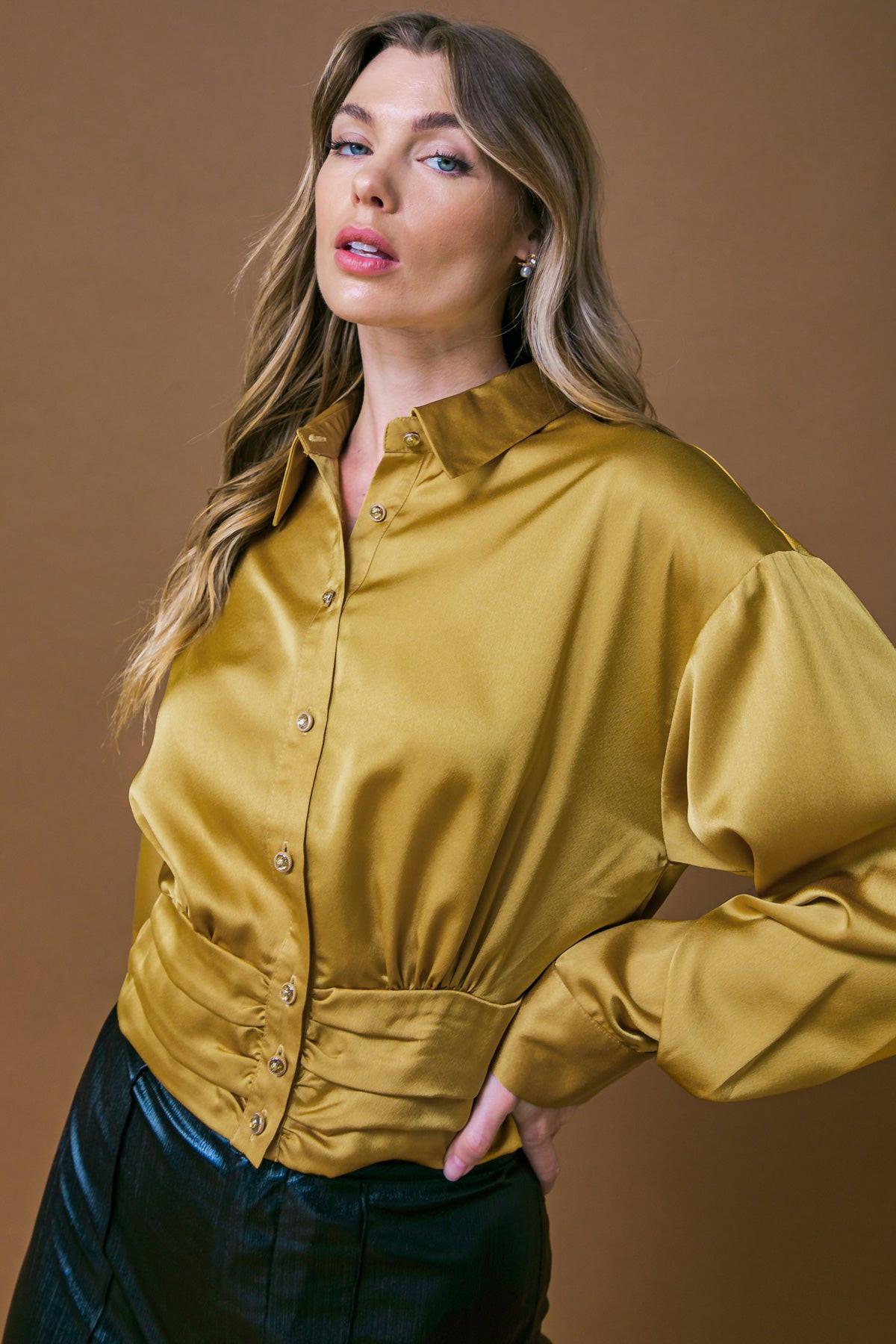 Romantic Moves Woven Top
